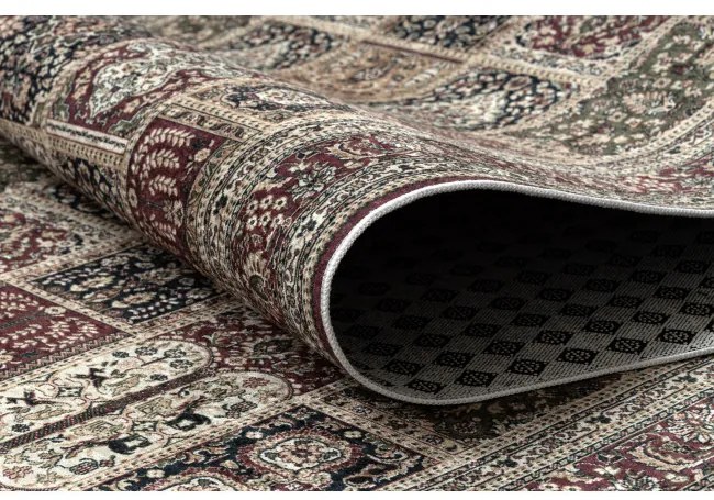 Protišmykový behúň LOTUS CASSETTES 39980 béžový / červený - Výpredaj