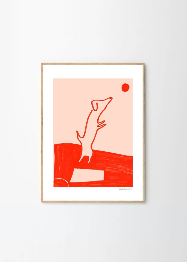 THE POSTER CLUB Autorský plagát Divertissement by Cinzia Franceschini 30 x 40 cm