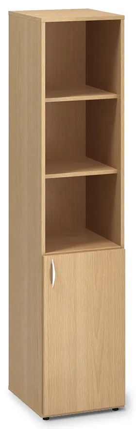 Vysoká skriňa ProOffice 40 x 47 x 178 cm, ľavá, buk