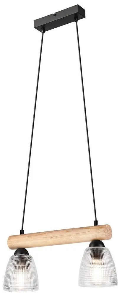 Luster na lanku MARGIT 2xE27/60W/230V buk