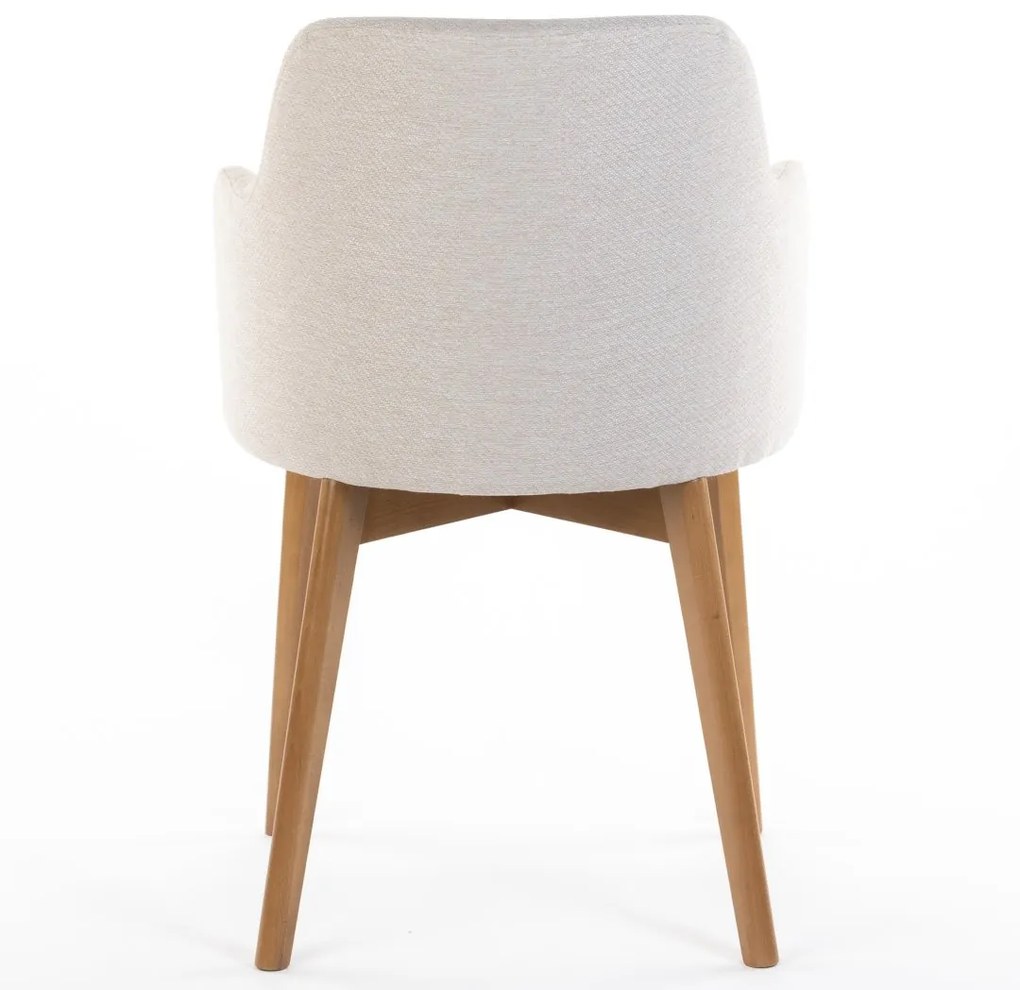 RAMONA BEIGE ECOCHIC ČALÚNENÁ STOLIČKA beige