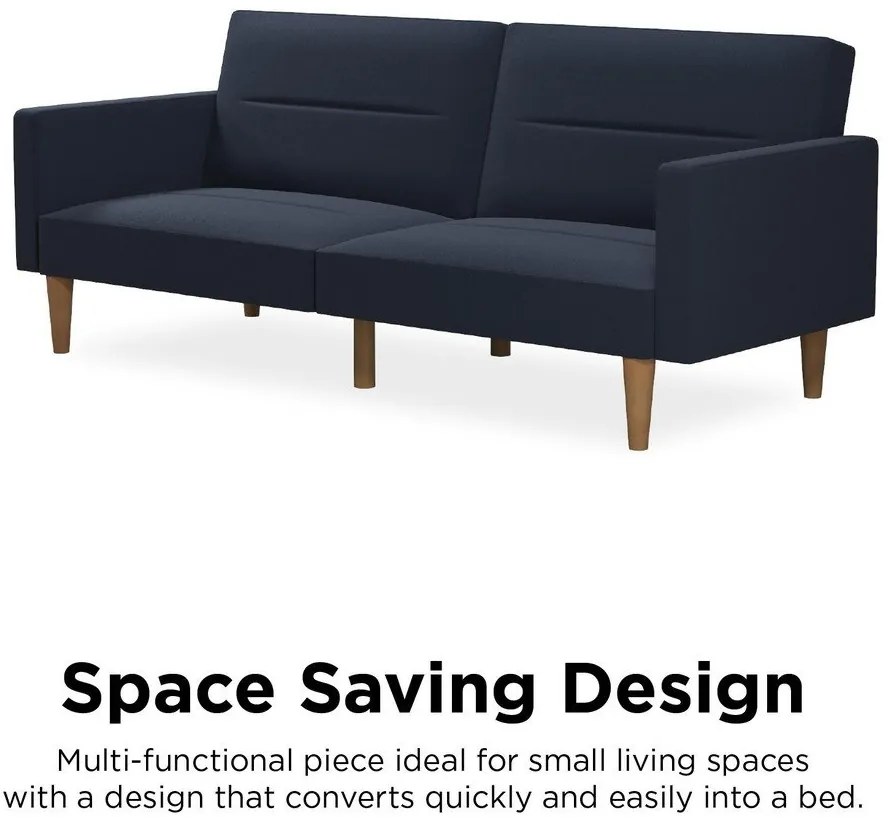 Tmavomodrá rozkladacia pohovka Støraa Mainstays