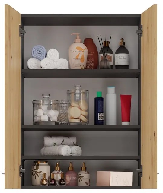 Dubová kúpeľňová skrinka POLA Dub artisan