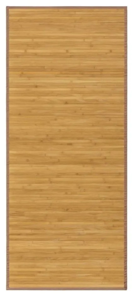 Bambusový koberec behúň v prírodnej farbe 75x175 cm – Casa Selección