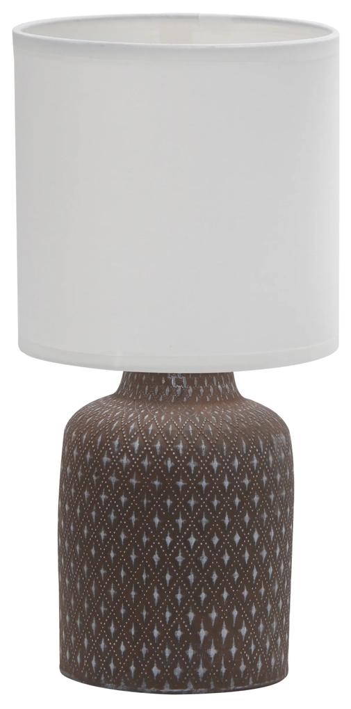 Candellux INER Stolná lampa 1X40W E14 brown 41-79862
