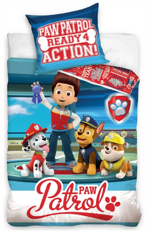 Detská obliečka Labková Patrola Ideme do Akcie