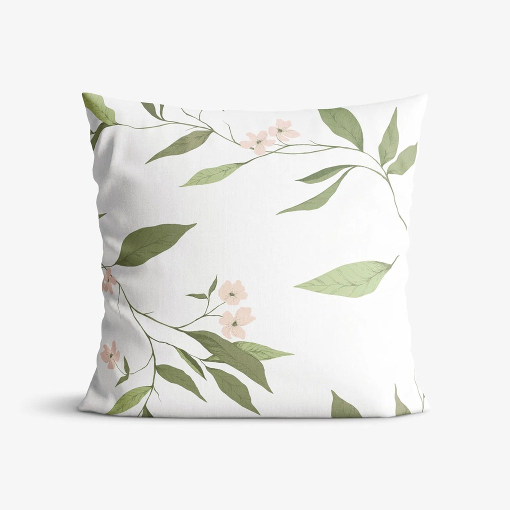 Goldea bavlnená obliečka na vankúš - vôňa jazmínu 50 x 50 cm