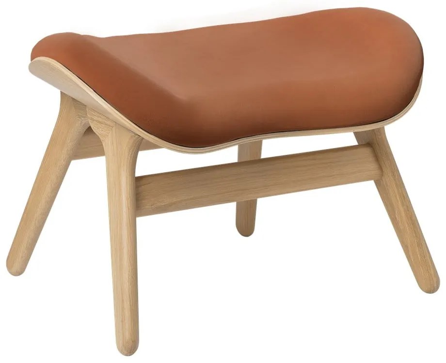 Oranžová podnožka A Conversation Piece - UMAGE