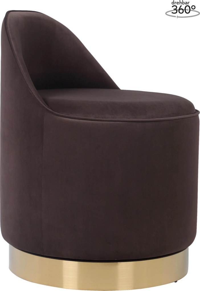 XXXLutz OTOČNÁ TABURETKA, textil, 52/68 cm MID.YOU - Kreslá - 005937039202
