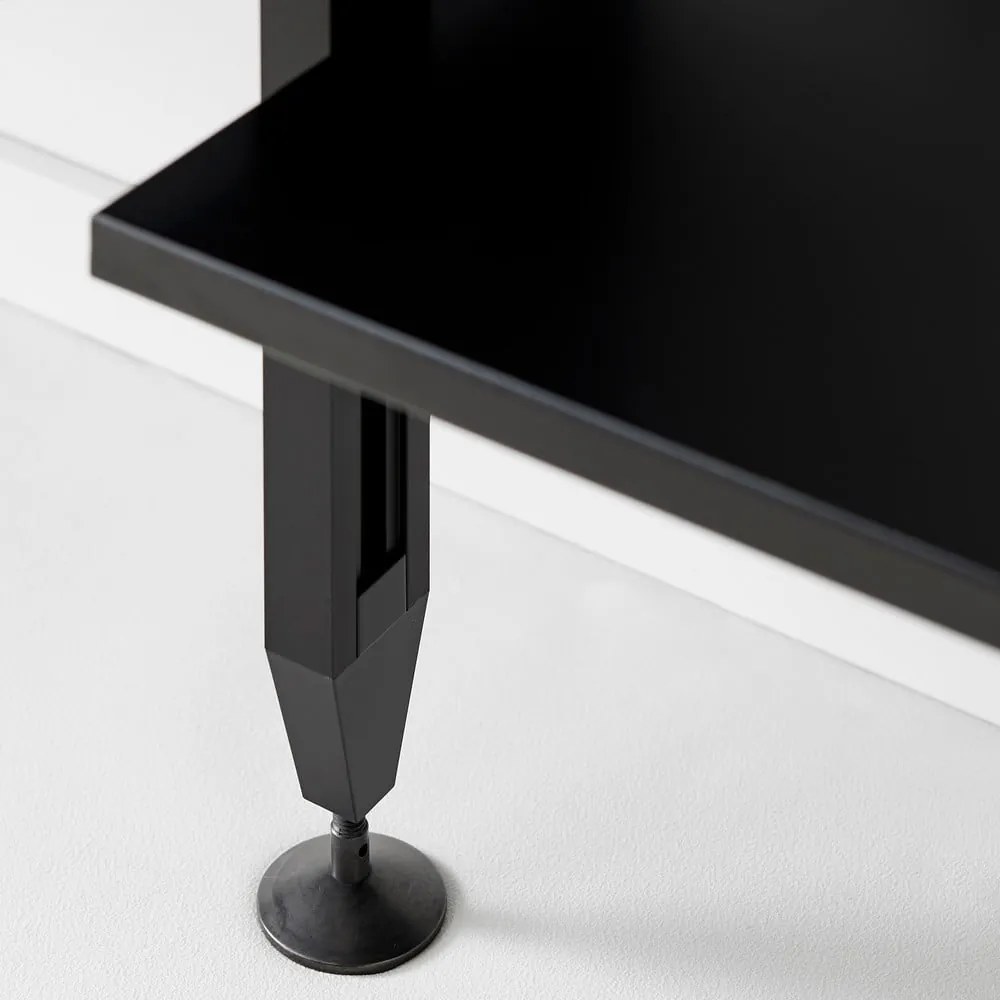 Čierna knižnica v dekore duba 98x210 cm Edge by Hammel – Hammel Furniture