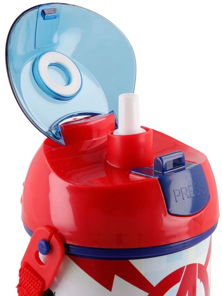 Plastová fľaša na pitie s viečkom Avengers - MARVEL - 450 ml