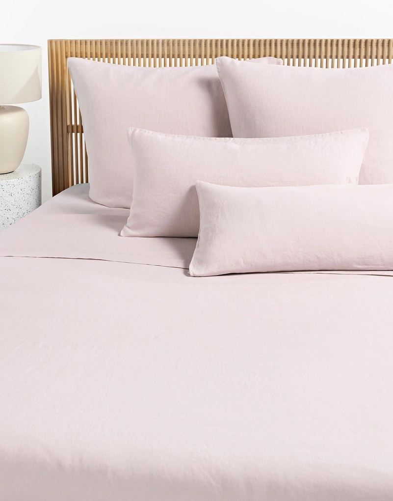 Posteľná plachta z vypraného ľanu Airy