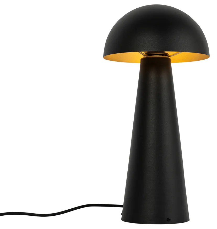 Vonkajšia stojaca lampa čierna 50 cm - Mushroom