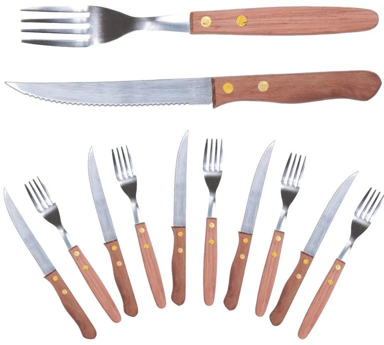 Steakové príbory 12 ks