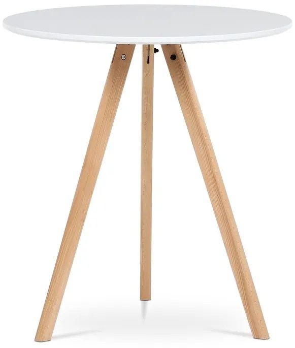 Autronic BONTEC Jedálenský stôl 70x70cm, mdf DT-320 WT Farba: Biela