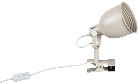 Rabalux 3093 - Lampa s klipom 1xE14/25W/230V béžová