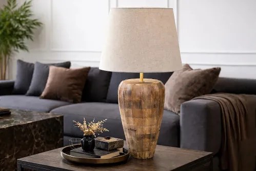 Stolová lampa 48095 Pure Nature Drevo Mango - Komfort-nábytok