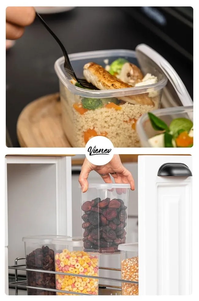 Dózy v súprave 6 ks na potraviny Fresco – Hermia