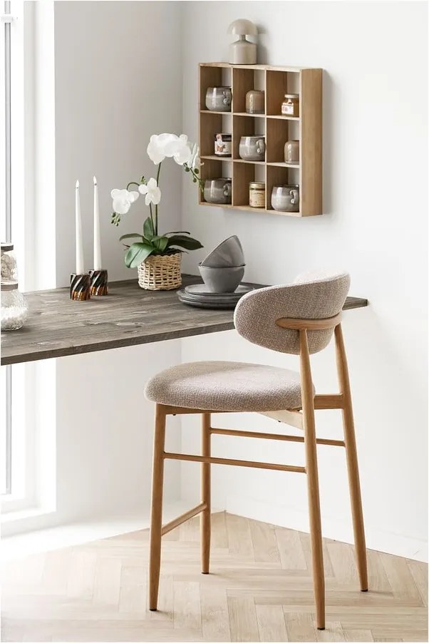 Poschodová polica z borovicového dreva v prírodnej farbe 46 cm Moss – House Nordic