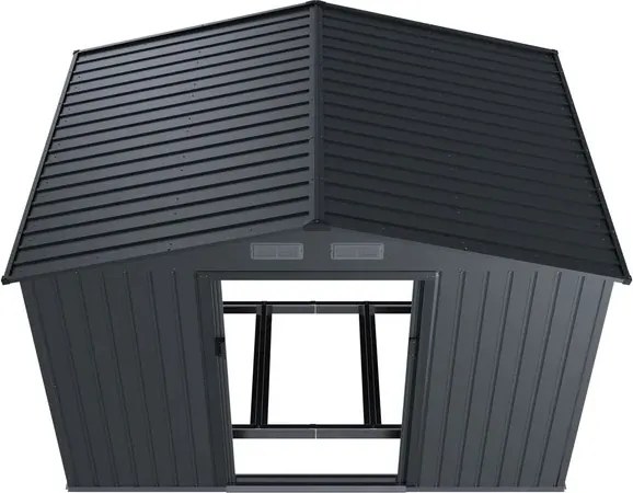 InternetovaZahrada Záhradný domček XL 280x196x190 cm - antracit