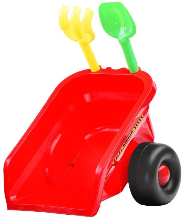 Traktor s prívesom Jokomisiada ZA3746 - červený