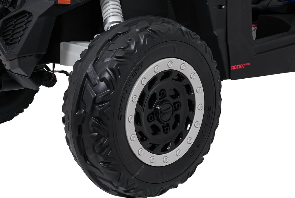 Ramiz Elektrická bugina Maverick Turbo RR pre deti modro-sivá + kolesá