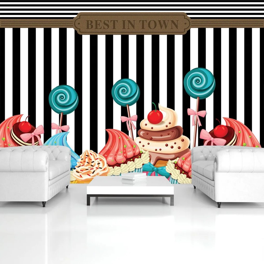 Fototapeta - Cupcake (152,5x104 cm)