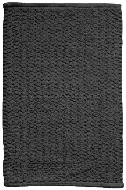 Kúpeľňový koberček Chevron sivý