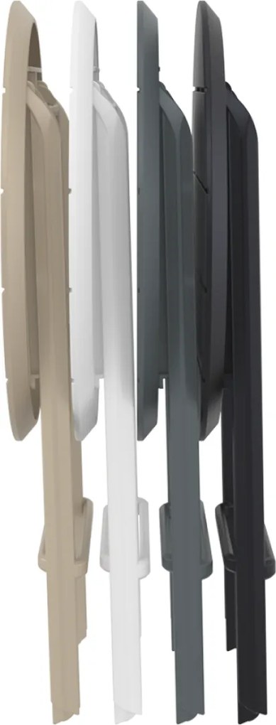 HELEN FOLDING Ø60 sklopný záhradný stôl white
