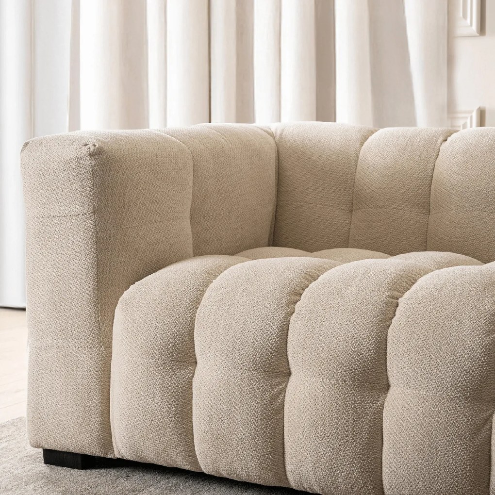 Relaxačné kreslo MADENA 1S Krémové – Moderný dizajn