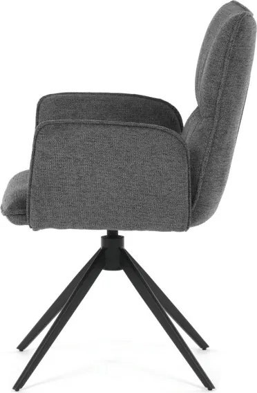 Jedálenská stolička sivá DCH-D1328 GREY2