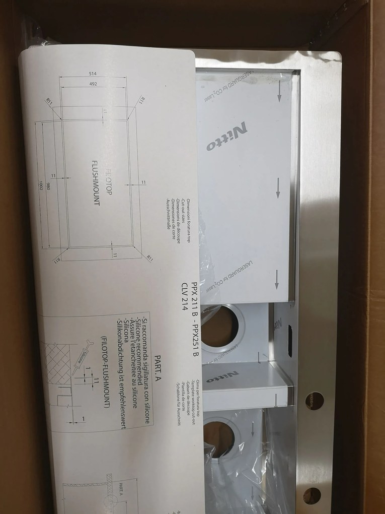 VÝPREDAJ Franke Planar PPX 251/651 TL / 7, nerezový drez ľavý 127.0203.468 POŠKODENÝ
