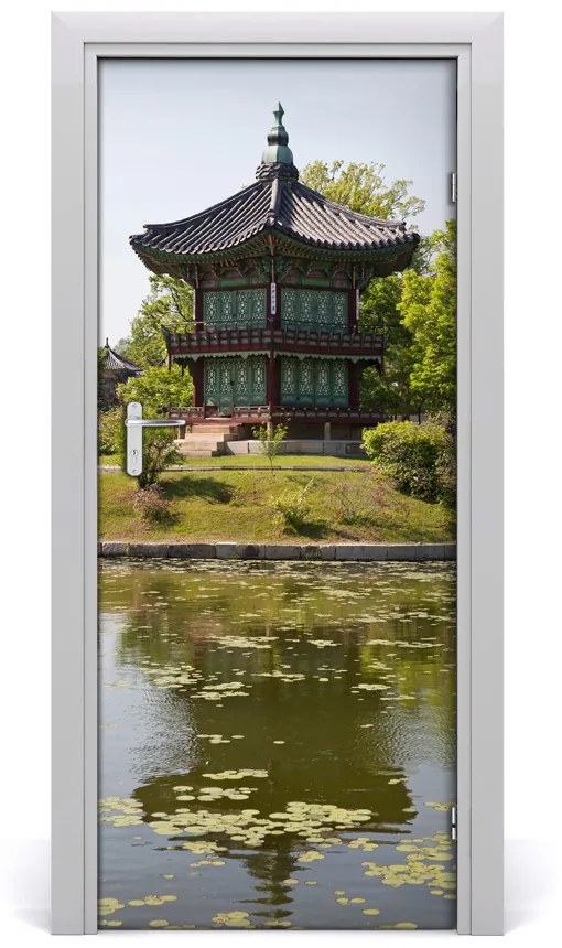 Fototapeta na dvere japonský park 75x205 cm