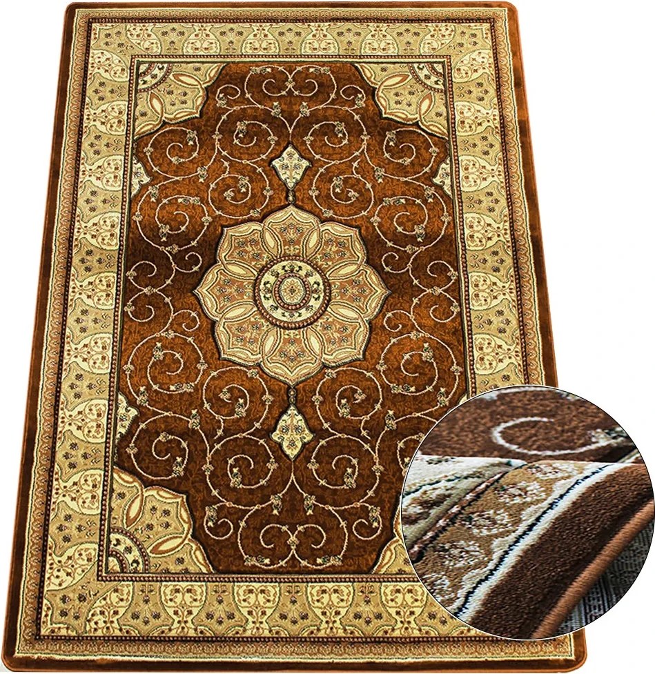 BE Koberec Adora 5792 VIZON – béžový obdĺžnikový Rozmer: 120x180 cm