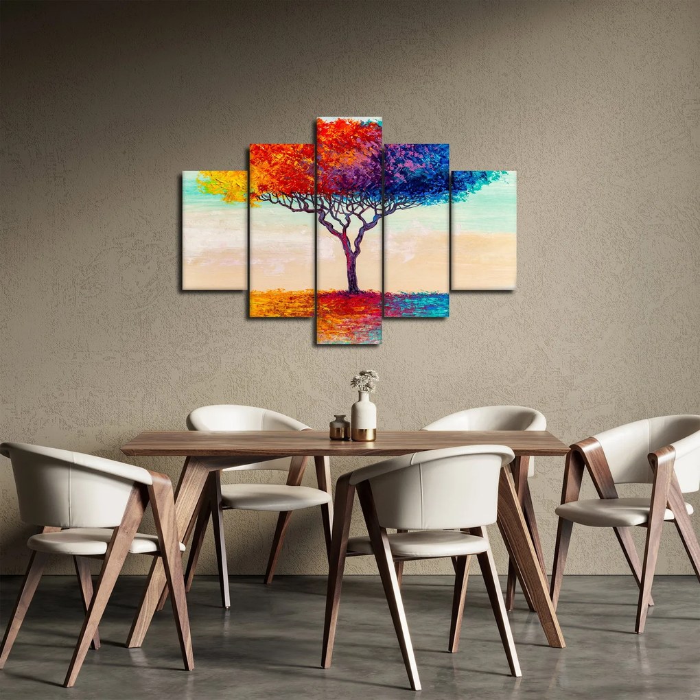Obraz maľovaného stromu (150x105 cm)