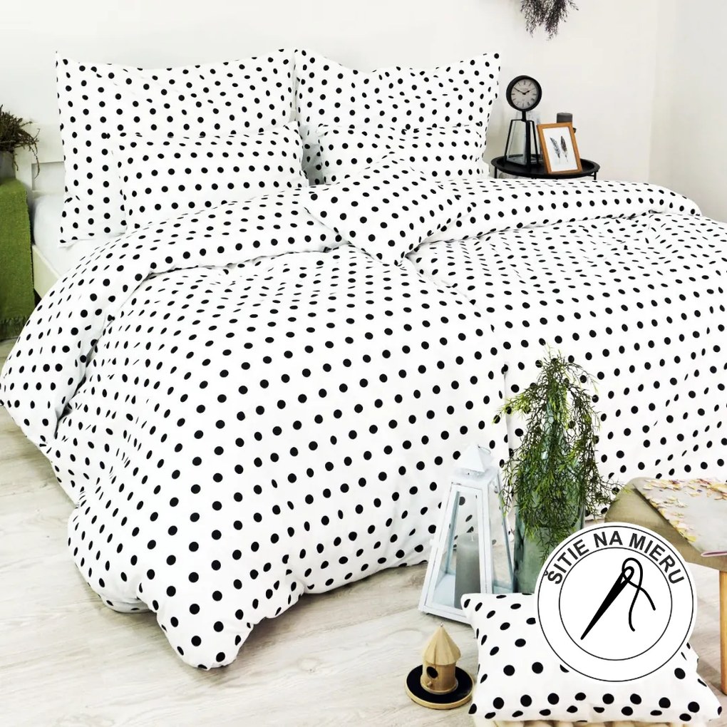 Obliečky Rím čierne EMI: Štandardný set jednolôžko obsahuje 1x 140x200 + 1x 70x90