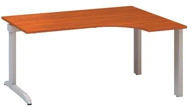 Ergo kancelársky stôl Alfa 300, 180 x 120 x 74,2 cm, pravé vyhotovenie, dezén čerešňa