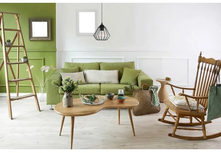 Loft jednoduchá kovová závesná lampa Edison