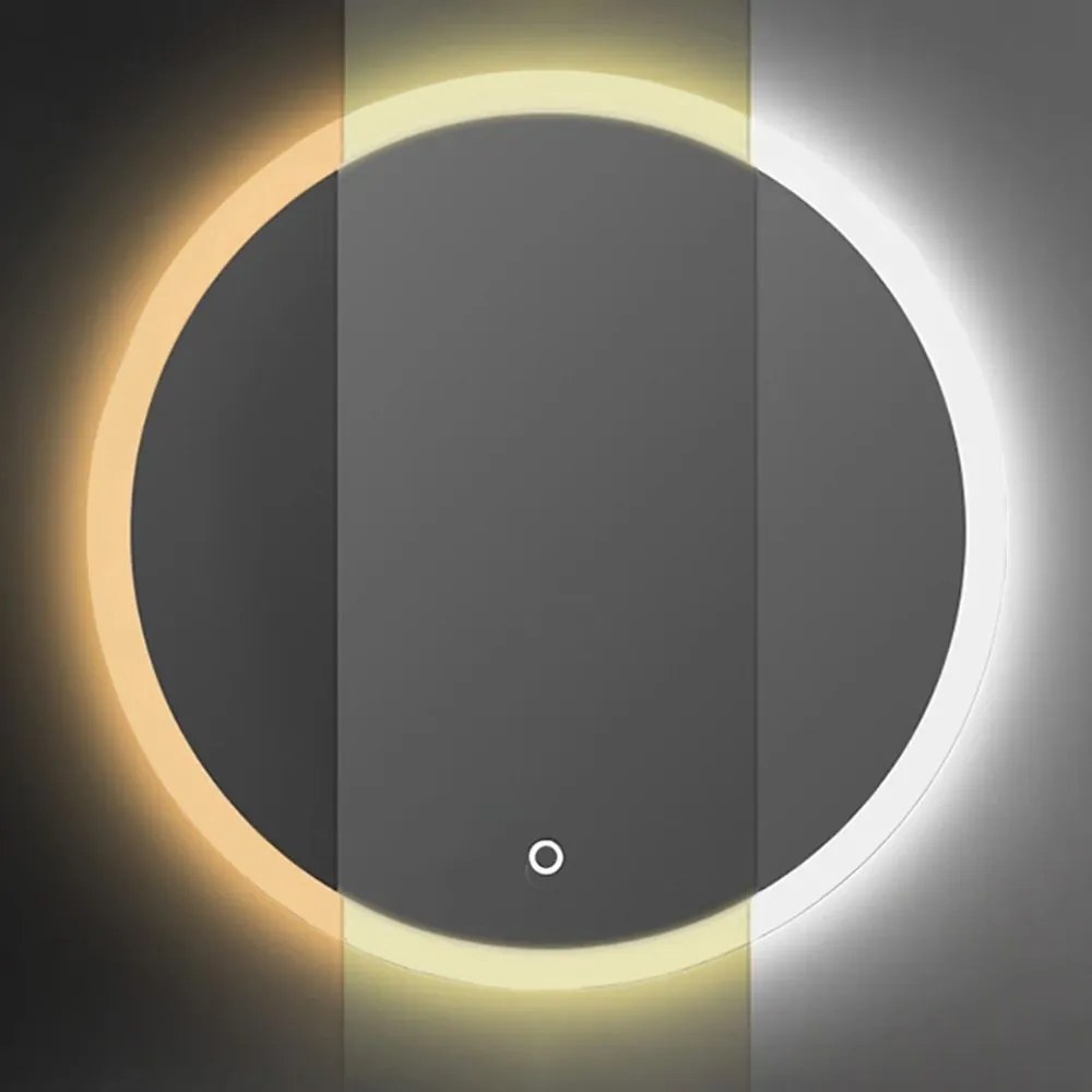 Tutumi Tutumi, okrúhle LED kúpeľňové zrkadlo 90cm FFJ90, HOM-04400