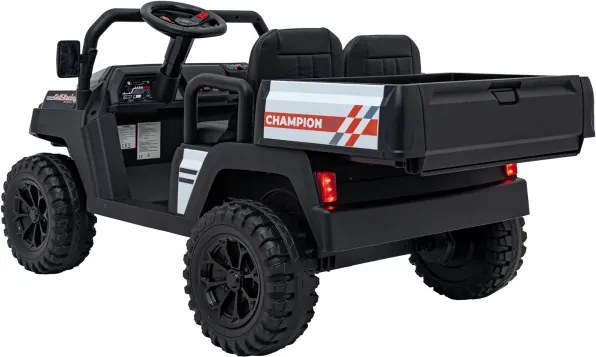 Elektrické autíčko Pick-Up Champion čierne