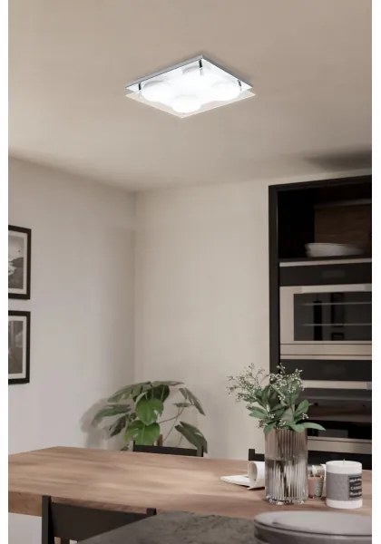 Eglo 75329 - LED stropné svietidlo ABIOLA 4xLED/6W/230V lesklý chróm