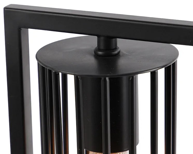 Moderná stolná lampa čierna - Balenco Wazo
