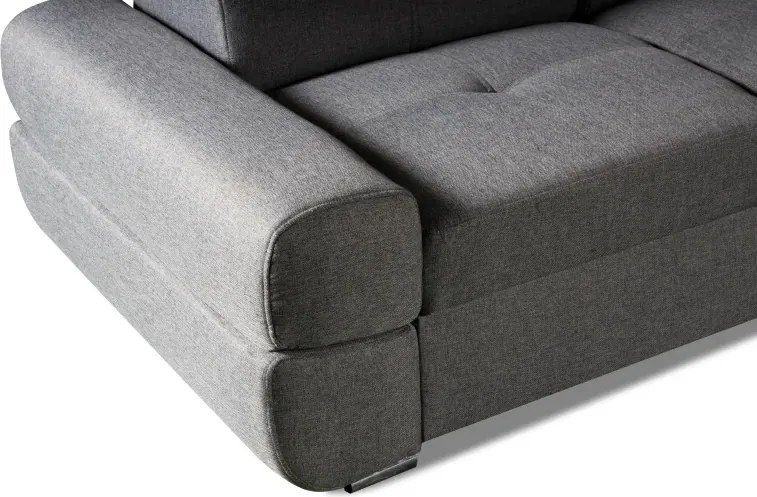 Sedacia súprava Logan, ľavá, sivá (malmo 96)