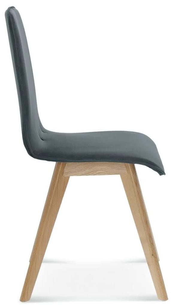 FAMEG Cleo - A-1603 - jedálenská stolička Farba dreva: buk štandard, Čalúnenie: látka CAT. A