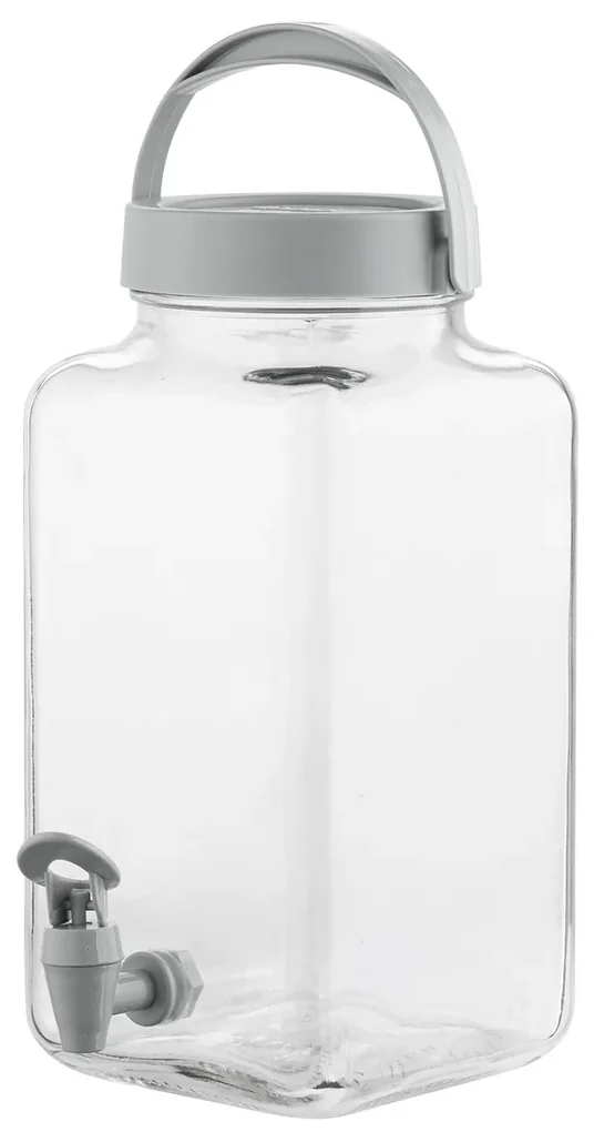 Nápojová fľaša s kohútikom Pear Line, 3 l