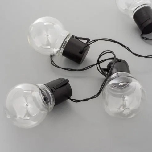 Nexos 55820 LED solárna svetelná reťaz s 10 žiarovkami