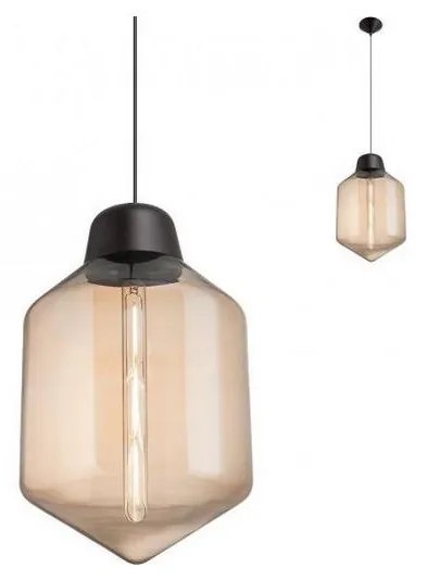 Redo 01-1772 - Luster na lanku AMNO 1x/E27/42W/230V pr. 26 cm béžová