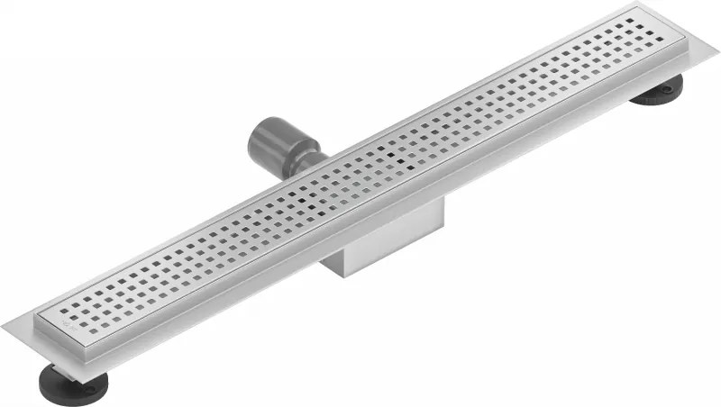 Mexen Flat nerezový sprchový žľab 60 cm vzor M08, 1025060-15