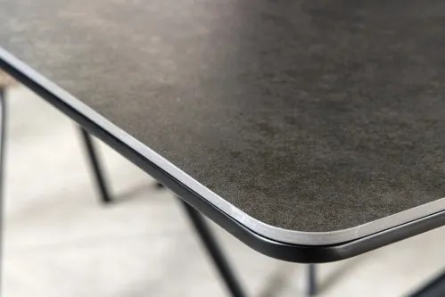 Rozkladací jedálenský stôl Alpine 43845 160/200x90cm Ceramik antracite - Komfort-nábytok