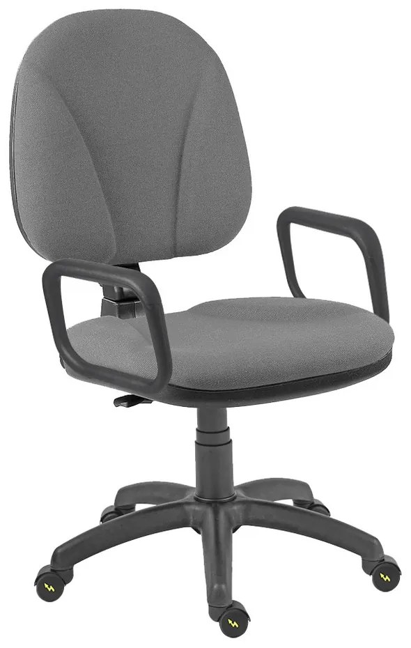 Pracovná stolička Ergo Antistatic s podrúčkami, sivá